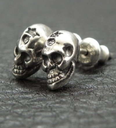 画像3: T-bar skull pierce With G&Crown stamp