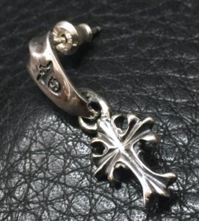 画像7: G&Crown Chevron Bail With 1/16 Grooved Cross Pierce