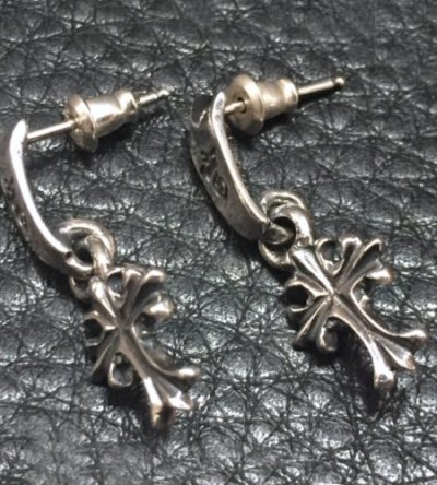 画像8: G&Crown Chevron Bail With 1/16 Grooved Cross Pierce