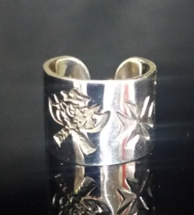 画像6: Battle-Ax With Maltese Cross Ear Cuff