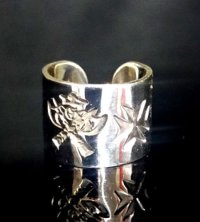 Battle-Ax With Maltese Cross Ear Cuff