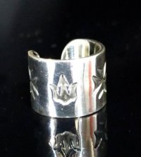Trident With Maltese Cross Ear Cuff