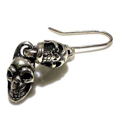 画像3: Double 1/16 Skull Hoop Pierce