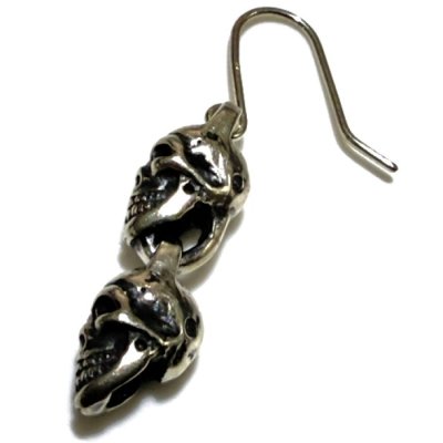 画像4: Double 1/16 Skull Hoop Pierce