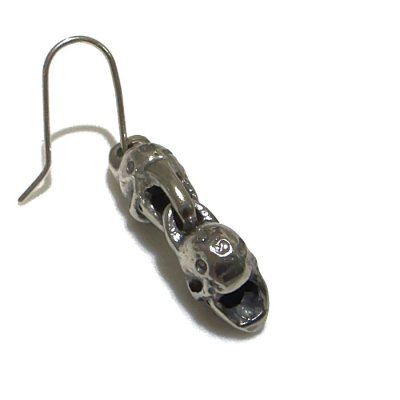 画像2: Double 1/16 Skull Hoop Pierce