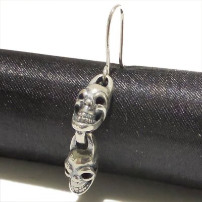 画像5: Double 1/16 Skull Hoop Pierce