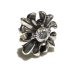 画像4: 1/48 Short Grooved Cross With Diamond Pierce (Large Stone) (4)