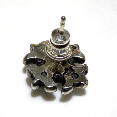 画像5: 1/48 Short Grooved Cross With Diamond Pierce (Large Stone)