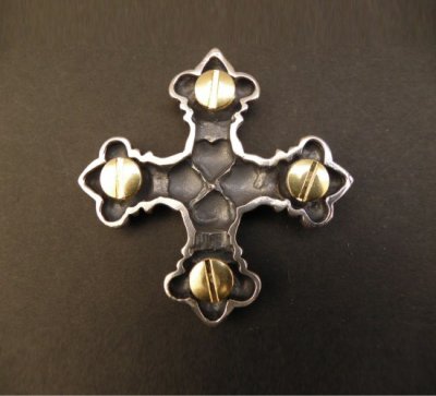 画像2: 4Heart crown cross Pins