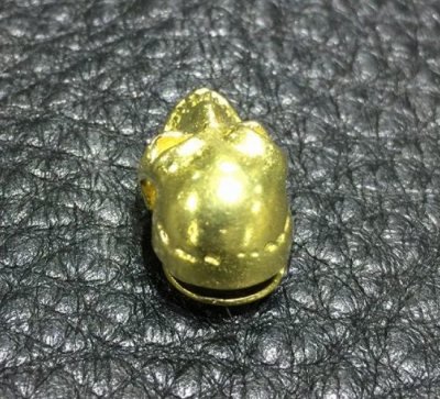 画像3: 18K Gold Skull Pins