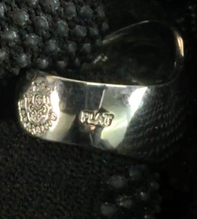 画像9: Platinum 2/5 Face Ring