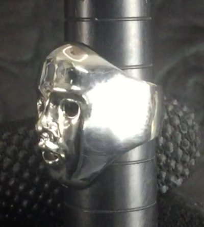 画像14: Platinum 2/5 Face Ring