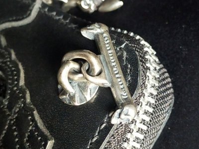 画像11: Snake & Born Overlay Saddle Leather Round Zip Wallet ※新入荷！現品限り即納