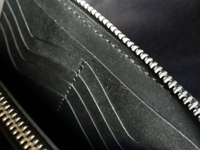 画像17: Snake & Born Overlay Saddle Leather Round Zip Wallet ※新入荷！現品限り即納
