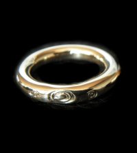 10k Gold G-stamp Ring