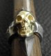 画像10: 18k Gold Skull with Spike Ring