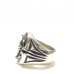 画像7: Sculpted Oval Signet Ring With CZ Diamond
