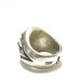 画像5: Cross Oval Signet Ring With CZ Diamond