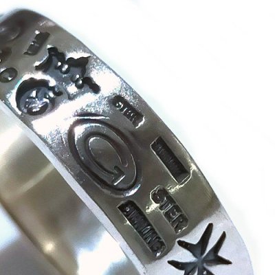 画像7: Multi Stamp Flat Bar Ring