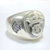 画像5: Raised G & Crown Signet Pinky Ring