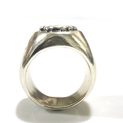 画像7: Raised G & Crown Signet Pinky Ring