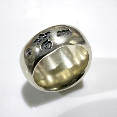 画像4: Raised G & Crown Signet Pinky Ring
