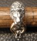 画像10: 18k Gold Ring With Quarter Lion Triangle Wire Bangle Ring