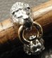 画像9: 18k Gold Ring With Quarter Lion Triangle Wire Bangle Ring