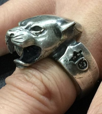 画像7: Long Neck Panther Ring