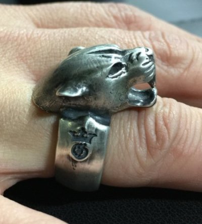 画像17: Long Neck Panther Ring