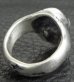 画像8: Old Single Skull Solid Silver Ring