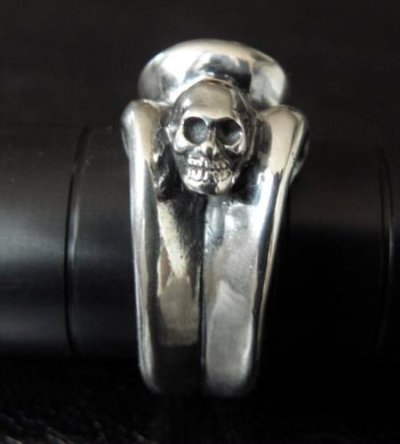 画像5: Skull On Gothic Ring