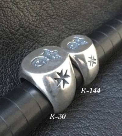 画像6: G & Crown Signet Pinky Ring