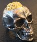 画像8: 10K Gold Pure Gold Matt Finish Brains Large Skull Full Head Ring
