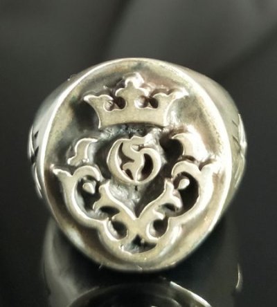 画像10: Large Atelier Mark Signet Ring