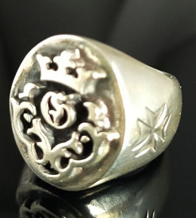 画像9: Large Atelier Mark Signet Ring