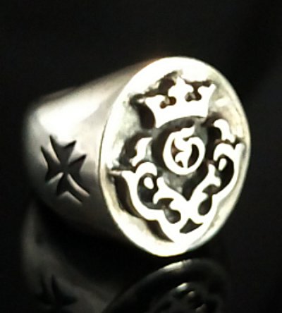 画像6: Large Atelier Mark Signet Ring
