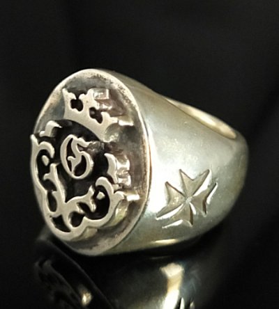 画像3: Large Atelier Mark Signet Ring