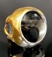 画像7: Pure Gold Wrap Large Skull Ring with Jaw 2nd generation