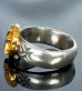 画像3: Pure Gold Wrap Raised Maltese Cross H.W.O Ring