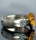 画像6: Pure Gold Wrap Raised Maltese Cross H.W.O Ring