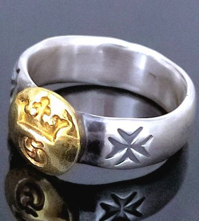 画像4: Pure Gold Wrap G&Crown H.W.O Ring