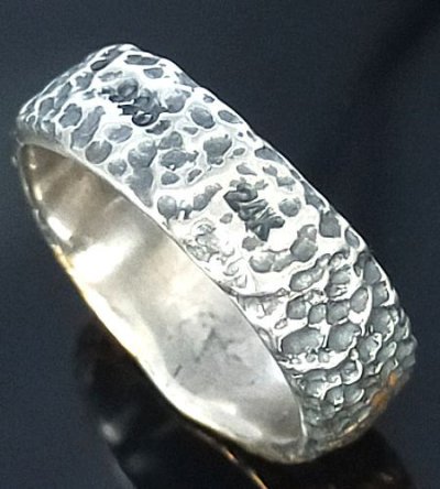 画像5: Pure Gold Wrap Chiseled H.W.O Ring