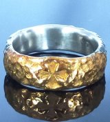 Pure Gold Wrap Chiseled H.W.O Ring