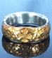画像1: Pure Gold Wrap Chiseled H.W.O Ring (1)