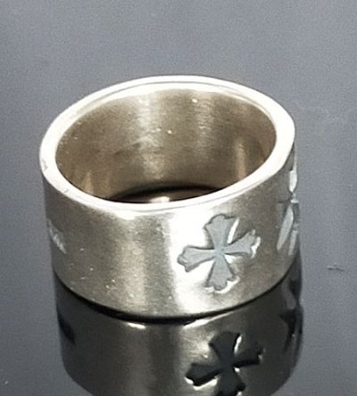 画像6: 12mm Wide Flat Bar Ring