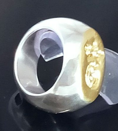 画像8: Pure Gold Wrap G&Crown Oval Ring