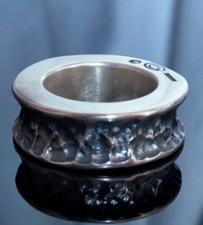 画像7: 10 x 5.5mm Wide Side Flat Chiseled Reel Ring