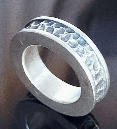 画像6: 7.5 x 4.5mm Wide Side Flat Chiseled Reel Ring