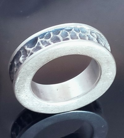 画像5: 7.5 x 4.5mm Wide Side Flat Chiseled Reel Ring